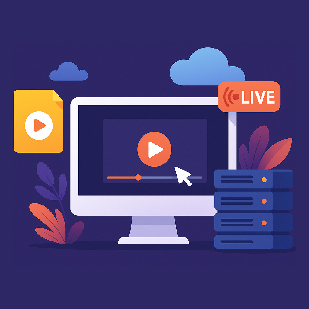 اهمیت میزبانی اختصاصی ویدئو برای پخش زنده و استریم حرفهای